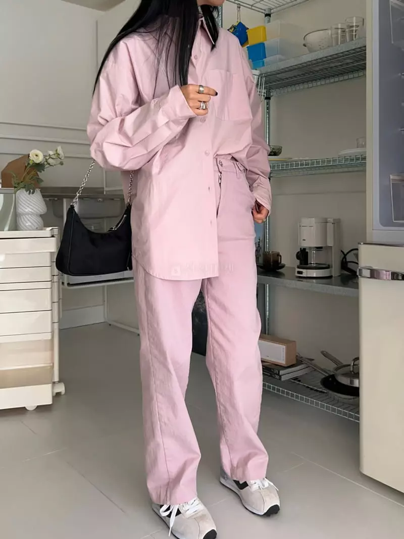 Bricklane - Korean Women Fashion - #romanticstyle - Pocket Shirt - 6