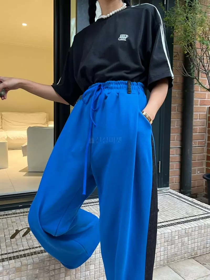 Bricklane - Korean Women Fashion - #shopsmall - Two Stripes Tee - 10