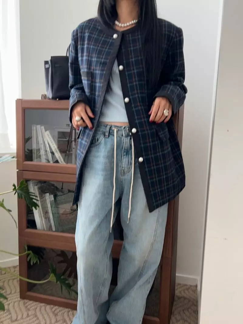 Bricklane - Korean Women Fashion - #vintagekidsstyle - Spencer Jacket - 8