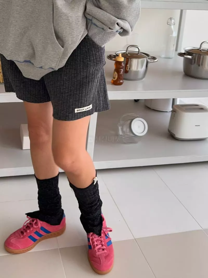 Bricklane - Korean Women Fashion - #vintagekidsstyle - Knit Shorts - 5