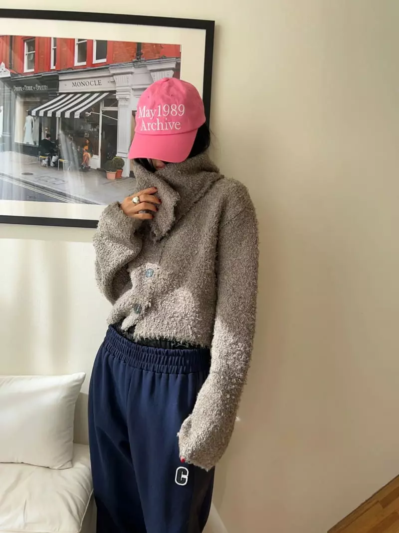 Bricklane - Korean Women Fashion - #womensfashion - Turtleneck Cardigan - 11