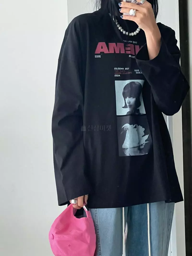 Bricklane - Korean Women Fashion - #womensfashion - Cinema Tee - 2