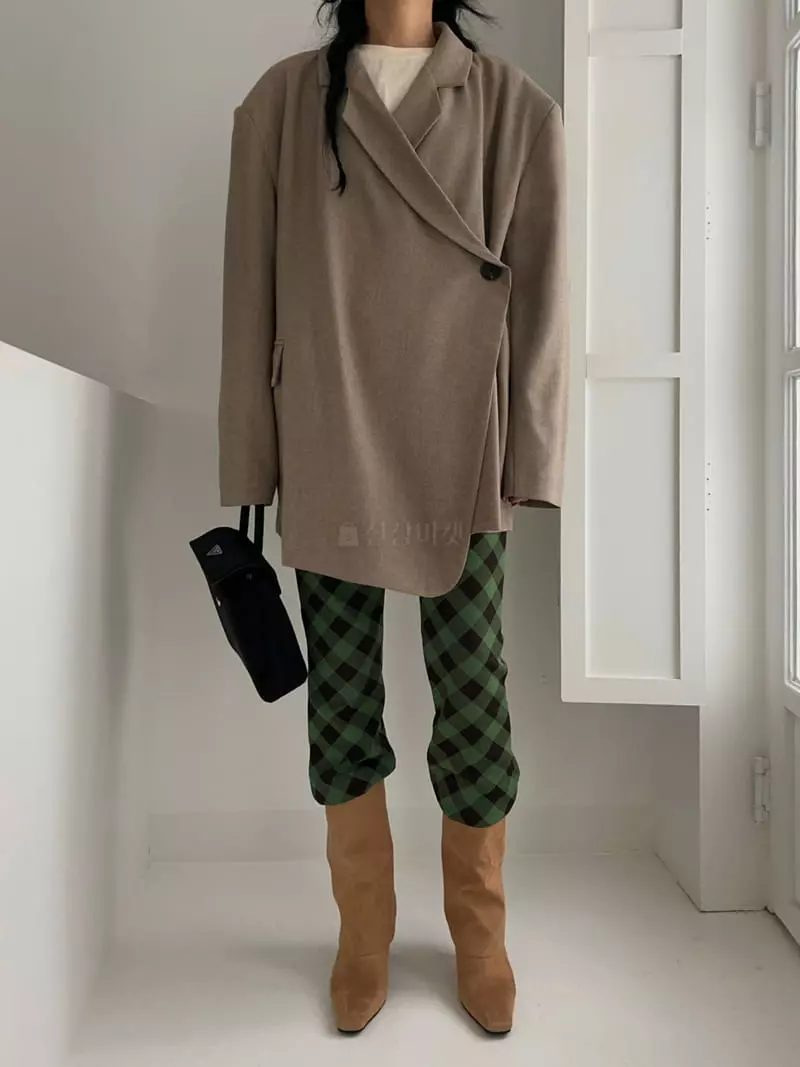 Bricklane - Korean Women Fashion - #womensfashion - Boca Wrap Jacket - 5