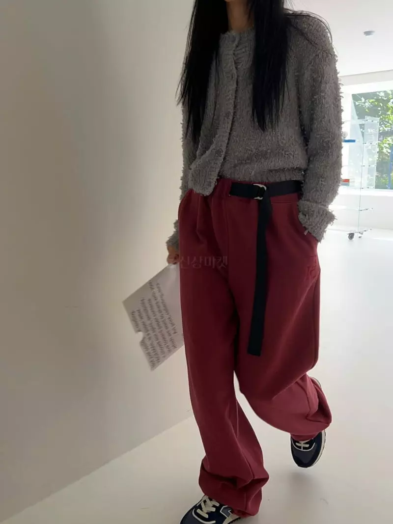 Bricklane - Korean Women Fashion - #womensfashion - Belt Pants - 12