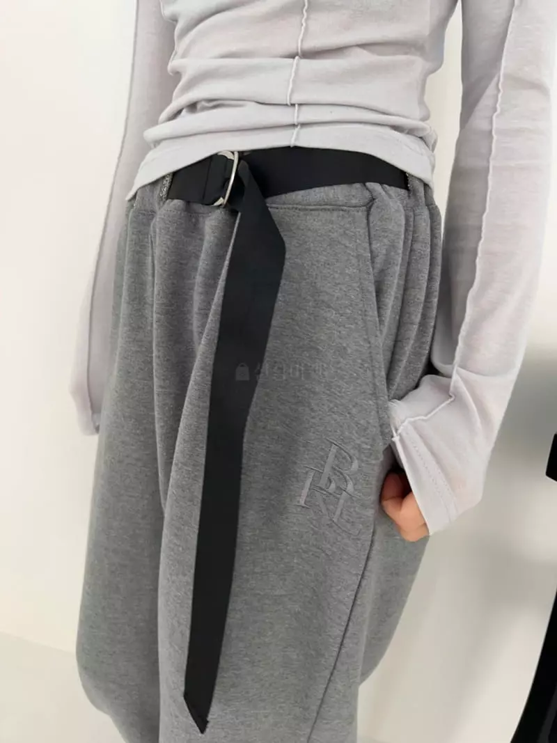 Bricklane - Korean Women Fashion - #womensfashion - Belt Pants - 2