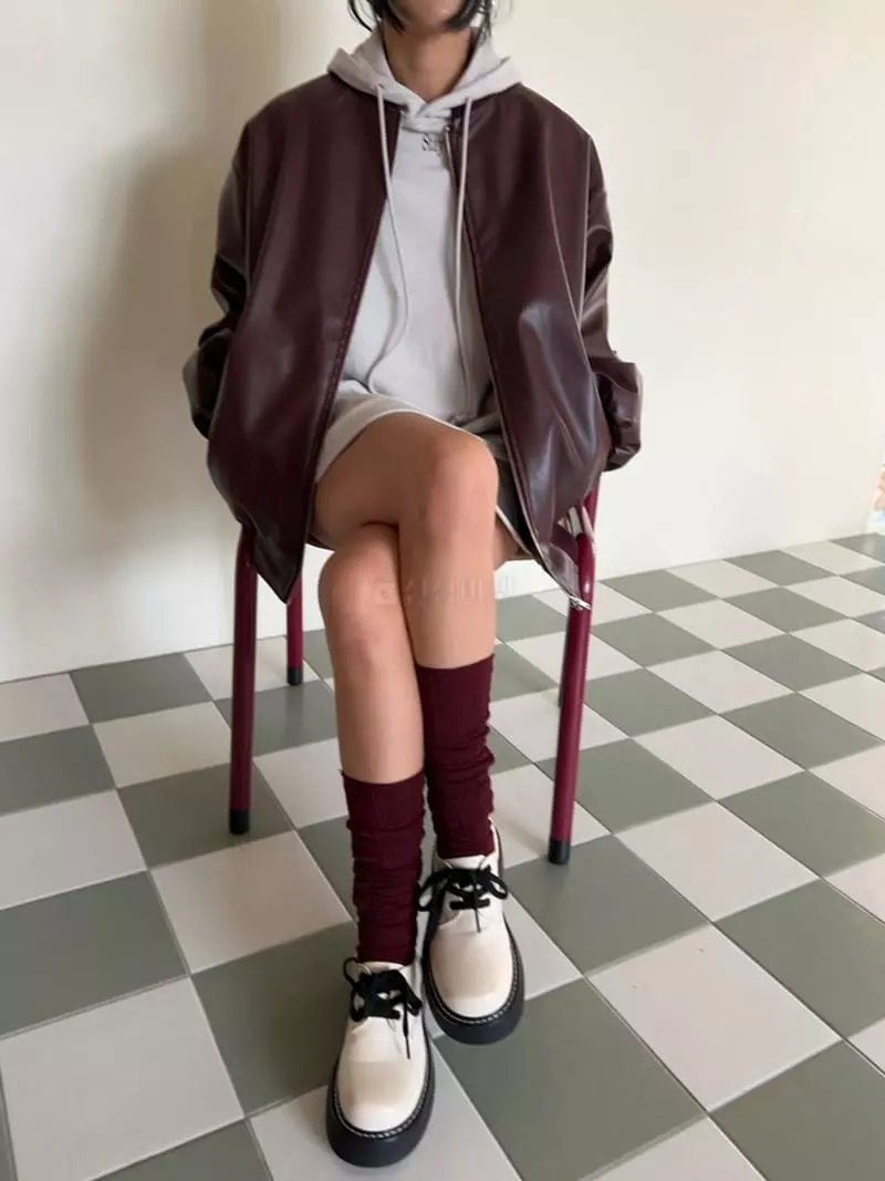 Bricklane - Korean Women Fashion - #womensfashion - Boxy Jacket - 3