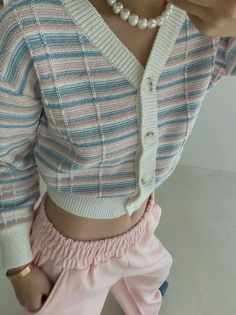 Bricklane - Korean Women Fashion - #womensfashion - Mix Knit Tee - 2