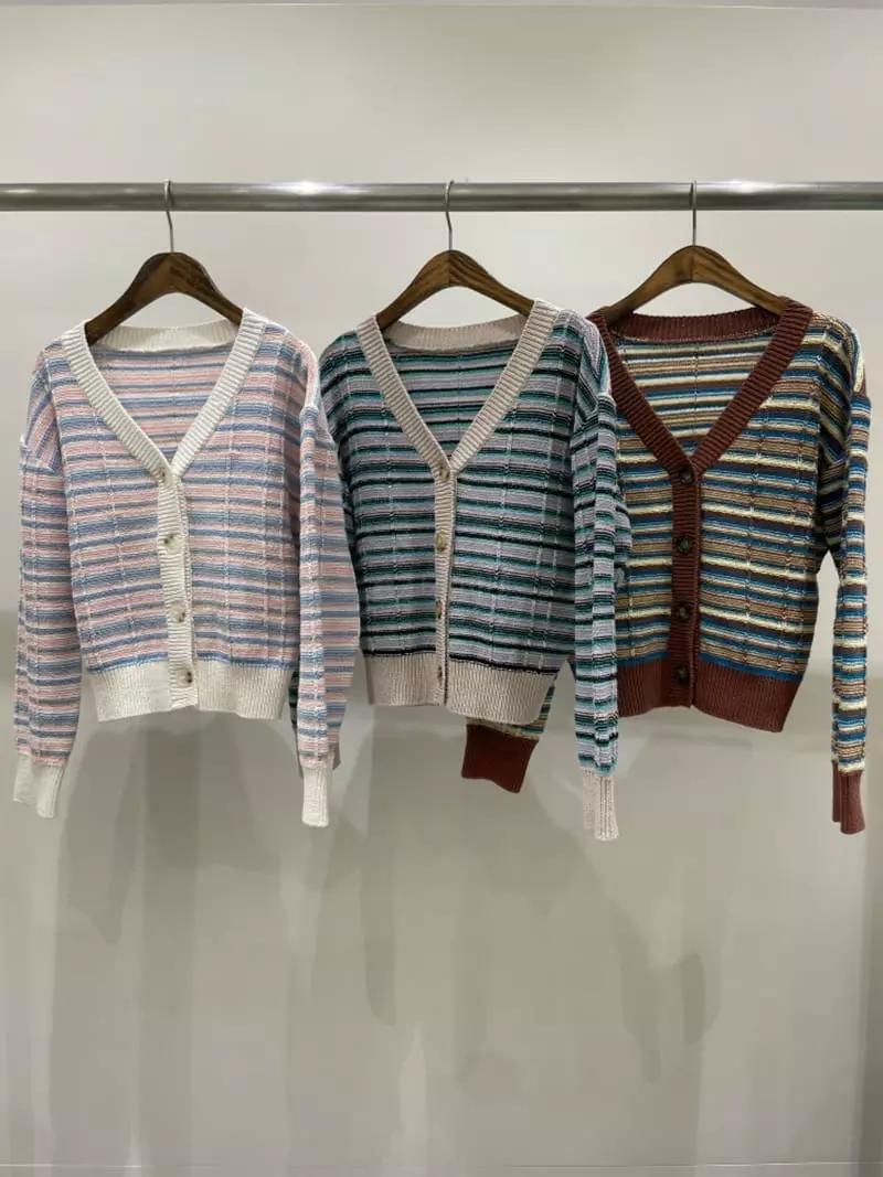 Bricklane - Korean Women Fashion - #womensfashion - Mix Knit Tee - 6