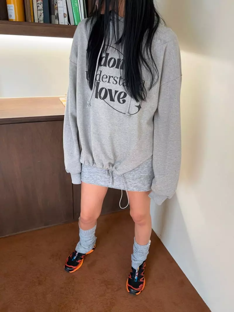 Bricklane - Korean Women Fashion - #womensfashion - Love String Hoody