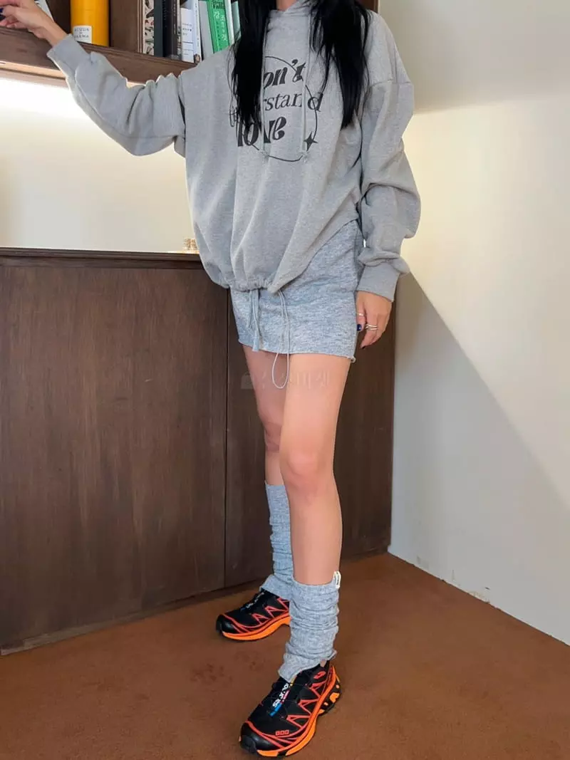 Bricklane - Korean Women Fashion - #womensfashion - Love String Hoody - 3