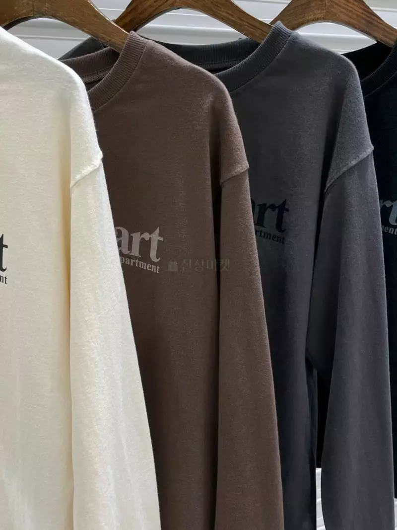 Bricklane - Korean Women Fashion - #womensfashion - Fleece Art Tee - 10