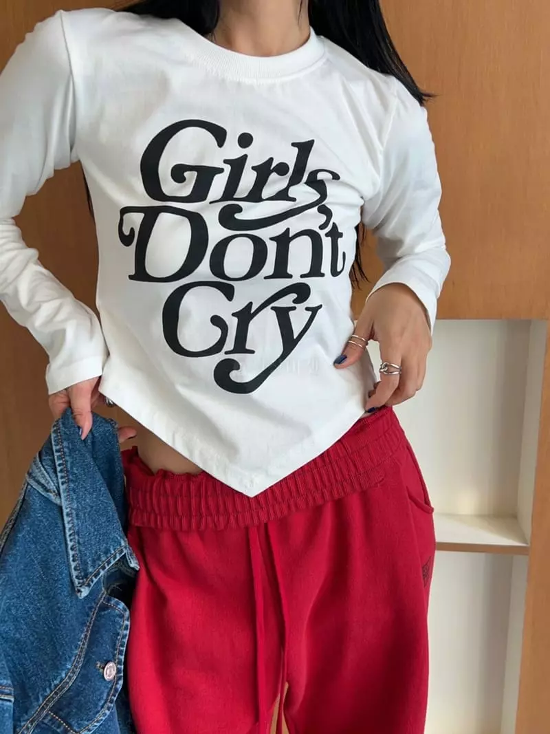 Bricklane - Korean Women Fashion - #womensfashion - Girls Tee - 5