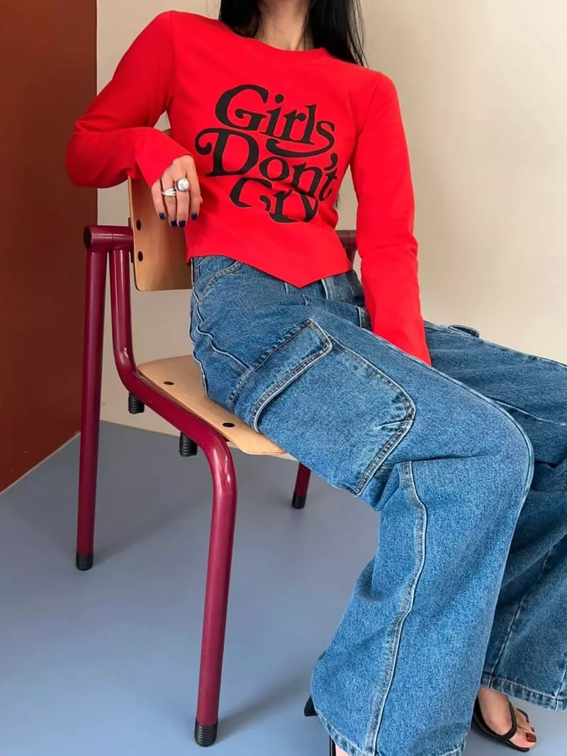 Bricklane - Korean Women Fashion - #womensfashion - Girls Tee - 9