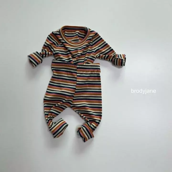 Brody Jane - Korean Children Fashion - #childofig - Multi Stripes Set - 6
