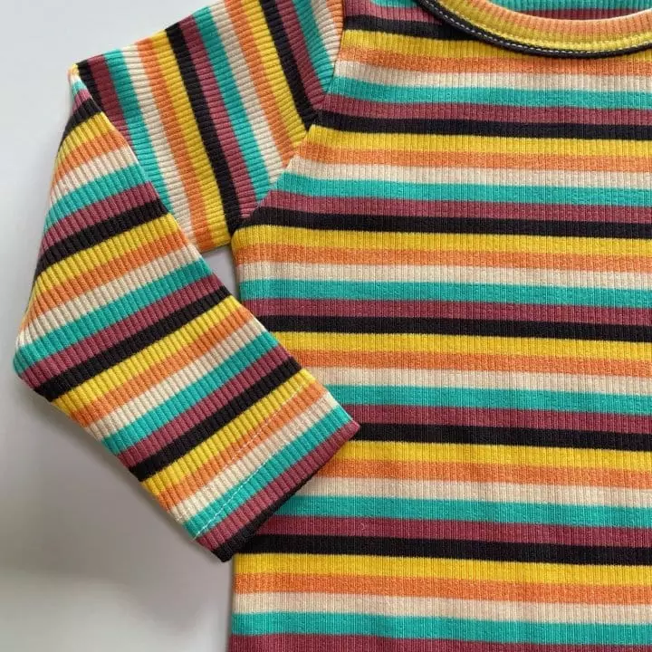 Brody Jane - Korean Children Fashion - #fashionkids - Multi Stripes Set - 10