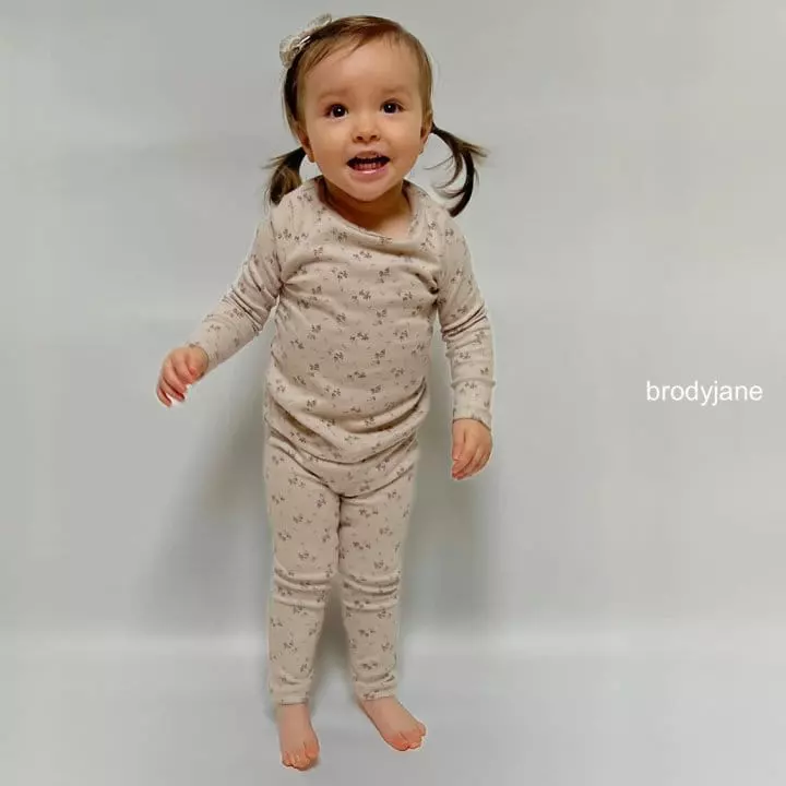 Brody Jane - Korean Children Fashion - #kidsshorts - Oatmeal Set - 4