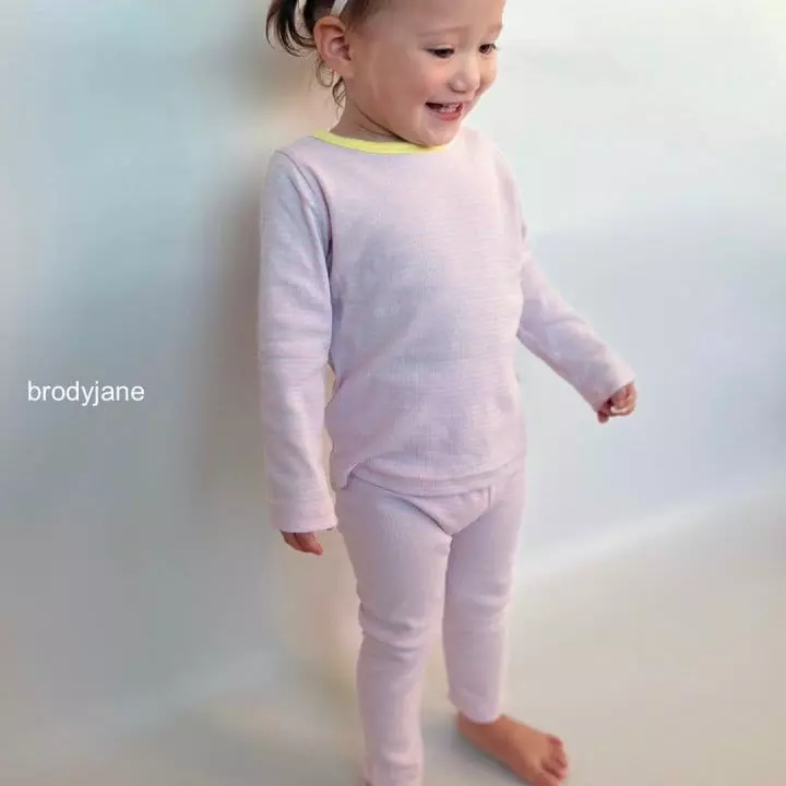 Brody Jane - Korean Children Fashion - #kidsstore - Rib Stripes Set - 3