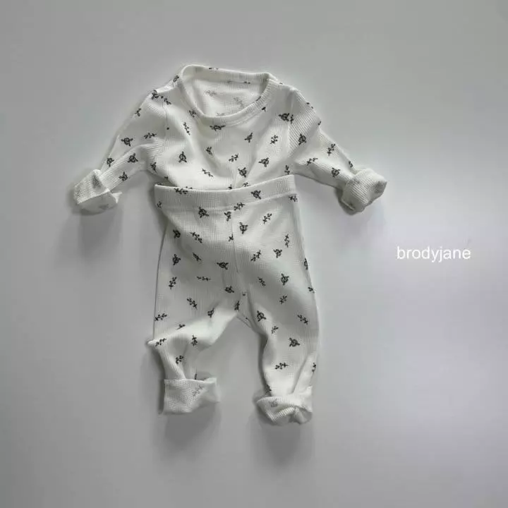 Brody Jane - Korean Children Fashion - #kidzfashiontrend - Waffle Rose Set - 7