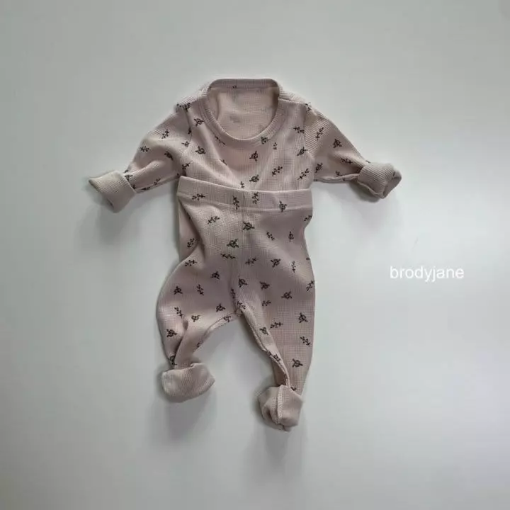 Brody Jane - Korean Children Fashion - #littlefashionista - Waffle Rose Set - 9