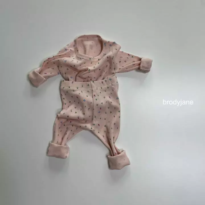 Brody Jane - Korean Children Fashion - #littlefashionista - Waffle Flower Set - 8