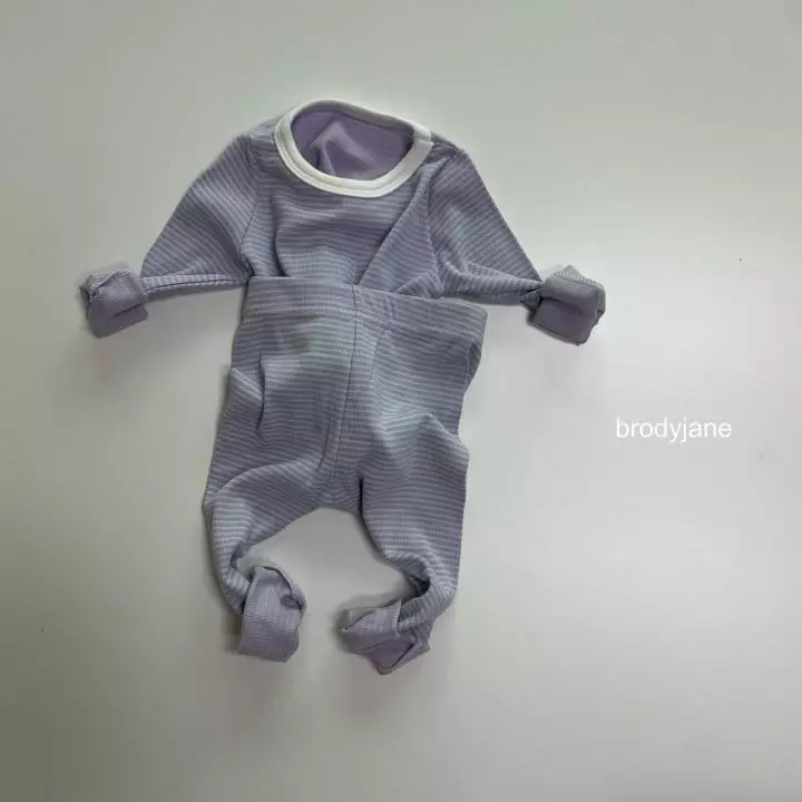 Brody Jane - Korean Children Fashion - #littlefashionista - Rib Stripes Set - 6