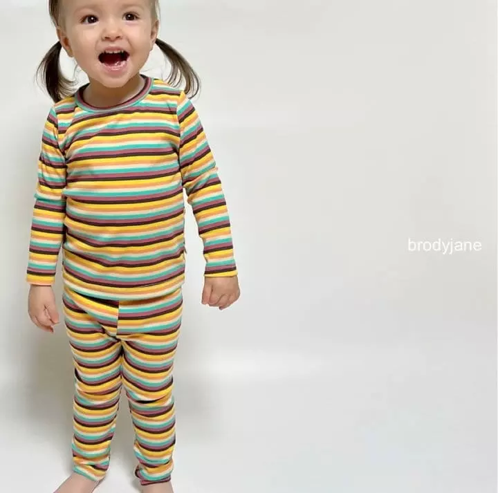 Brody Jane - Korean Children Fashion - #littlefashionista - Multi Stripes Set