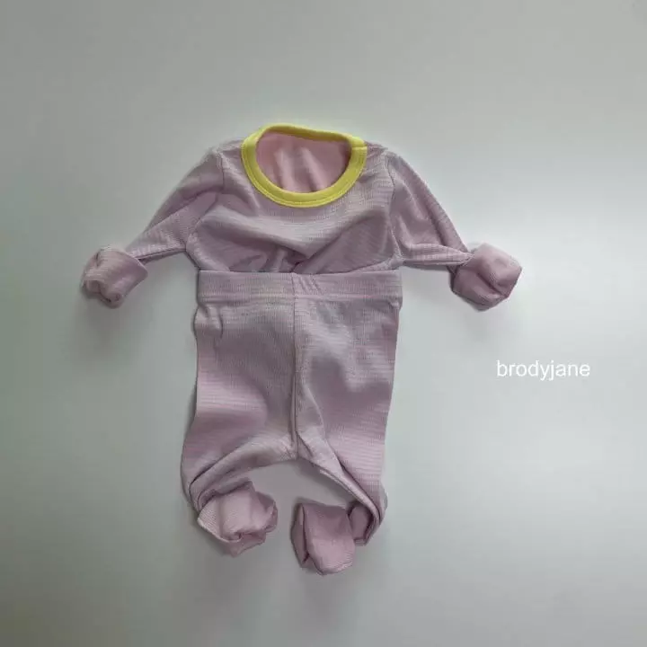 Brody Jane - Korean Children Fashion - #magicofchildhood - Rib Stripes Set - 7
