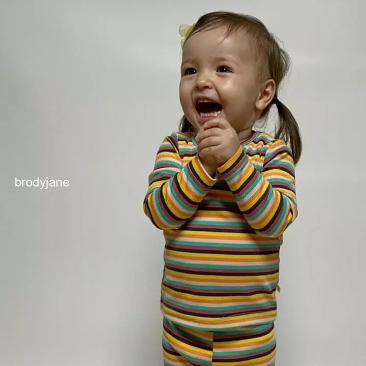 Brody Jane - Korean Children Fashion - #magicofchildhood - Multi Stripes Set - 2