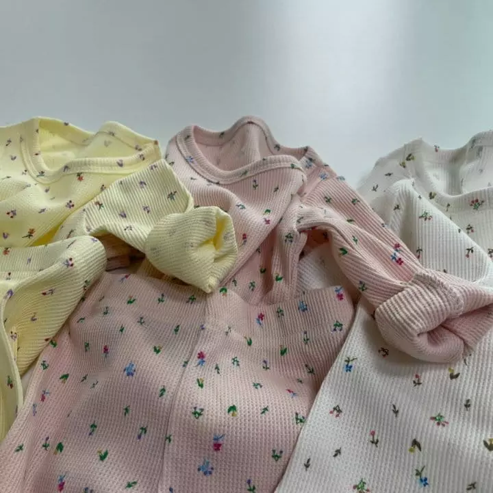 Brody Jane - Korean Children Fashion - #minifashionista - Waffle Flower Set - 10
