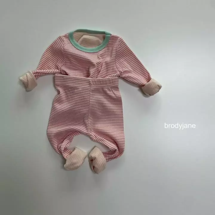 Brody Jane - Korean Children Fashion - #minifashionista - Rib Stripes Set - 8