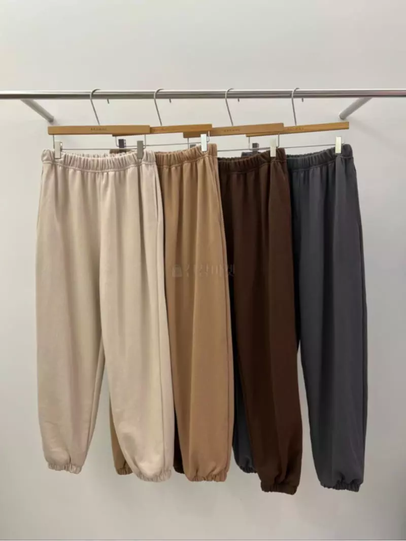 Browns - Korean Women Fashion - #momslook - Terry Pants - 6