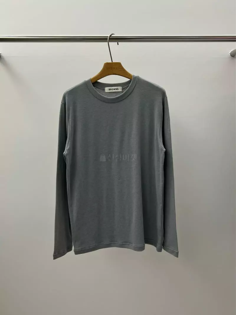 Browns - Korean Women Fashion - #momslook - All Round Tee - 6
