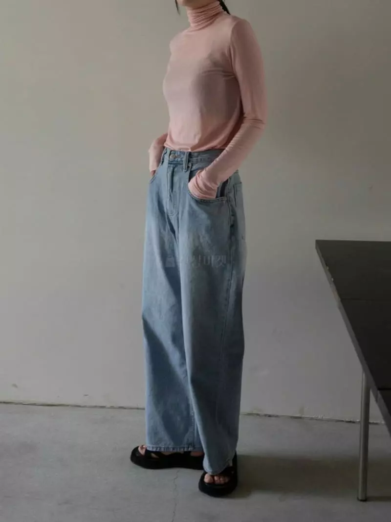Browns - Korean Women Fashion - #momslook - Wide Jeans