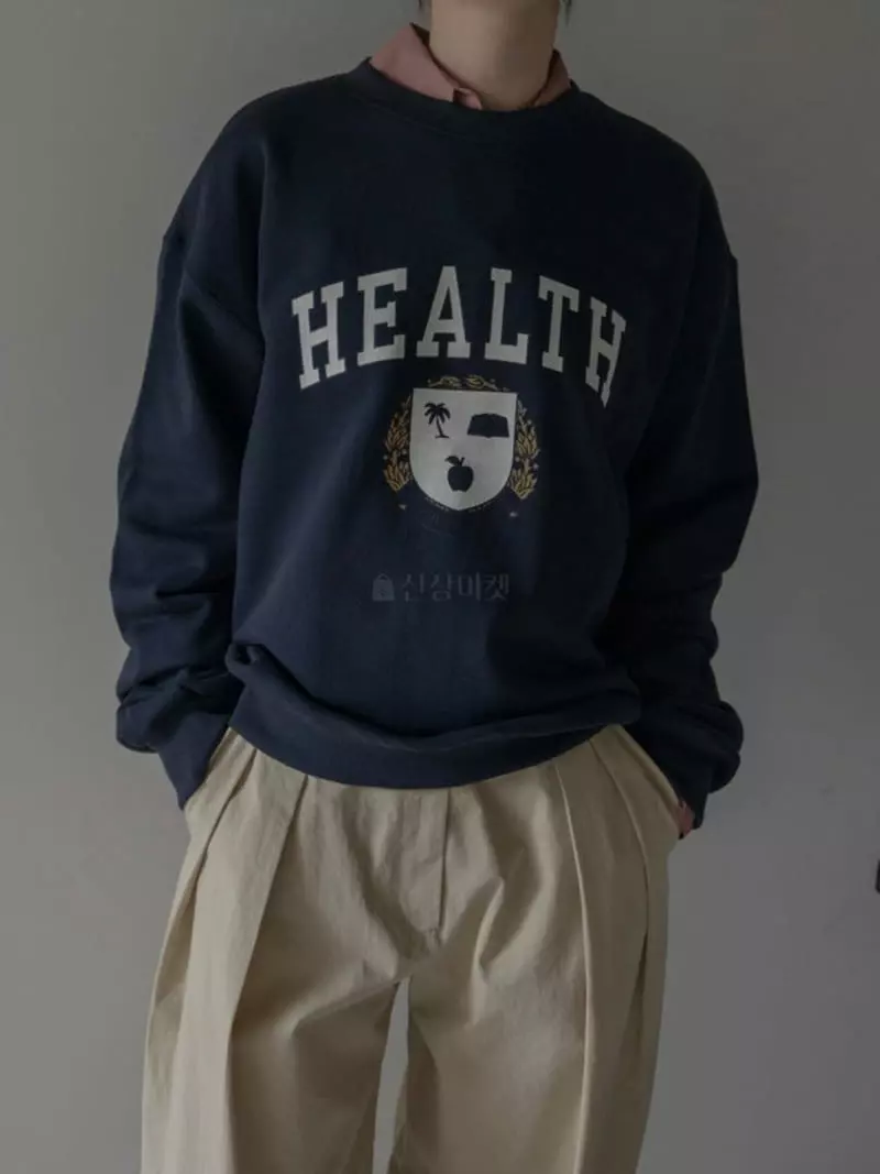 Browns - Korean Women Fashion - #momslook - Sain Paul Paitn Sweatshirt