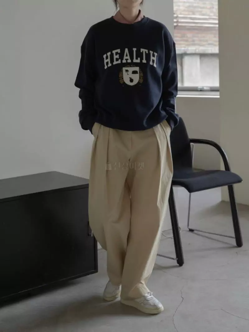 Browns - Korean Women Fashion - #momslook - Sain Paul Paitn Sweatshirt - 5