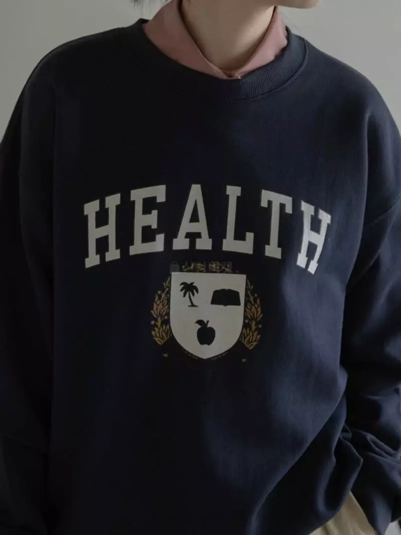 Browns - Korean Women Fashion - #momslook - Sain Paul Paitn Sweatshirt - 9