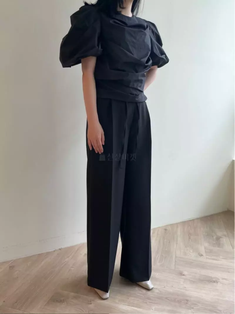 Browns - Korean Women Fashion - #momslook - Balloon Blouse - 11
