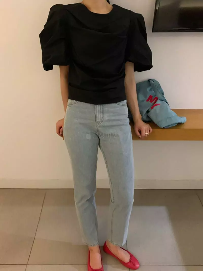Browns - Korean Women Fashion - #momslook - Balloon Blouse - 6