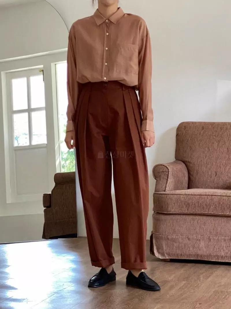 Browns - Korean Women Fashion - #momslook - Burdie Pants - 3