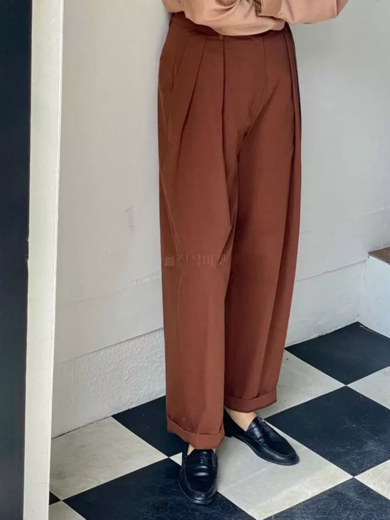 Browns - Korean Women Fashion - #momslook - Burdie Pants - 5