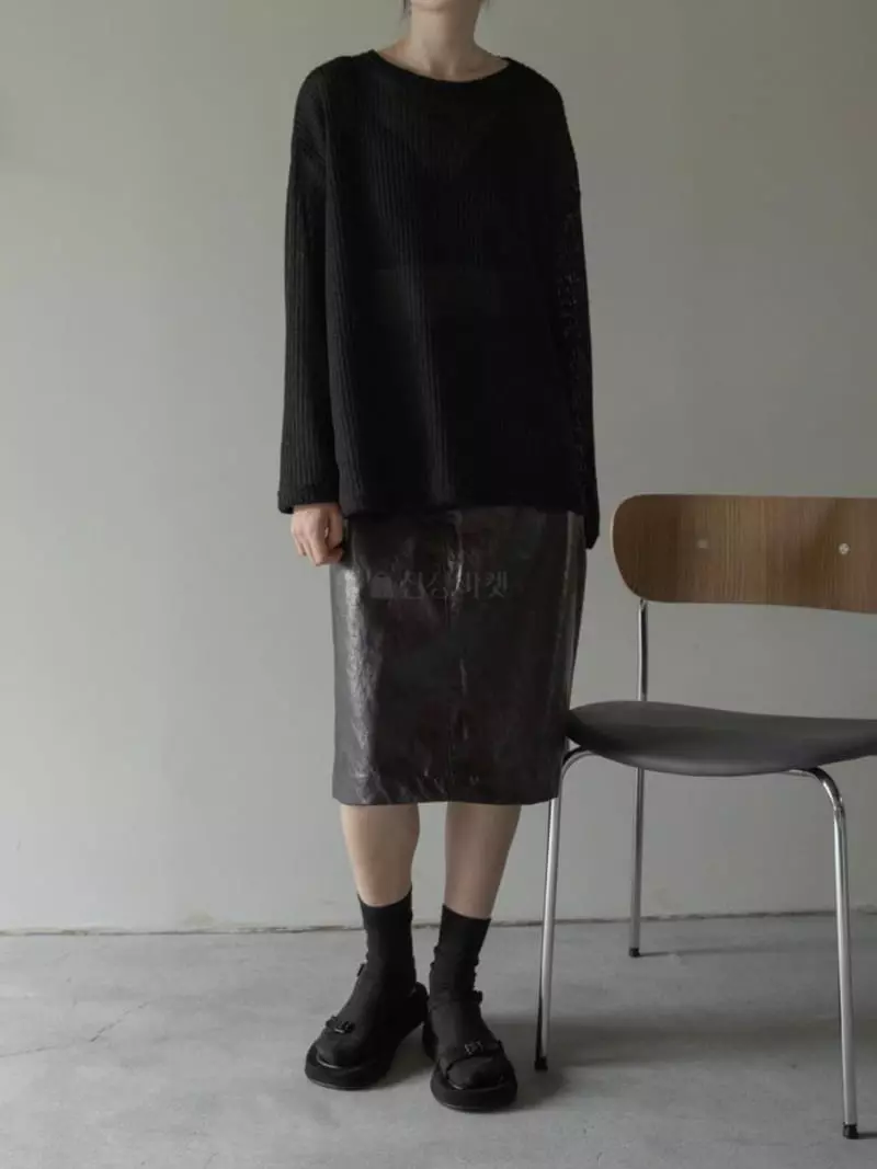 Browns - Korean Women Fashion - #momslook - Paris Knit Tee - 12