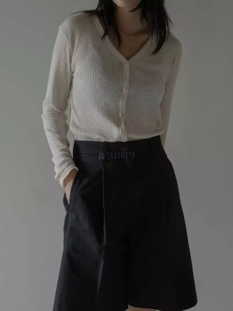 Browns - Korean Women Fashion - #pursuepretty - Dell Rib Cardigan - 3