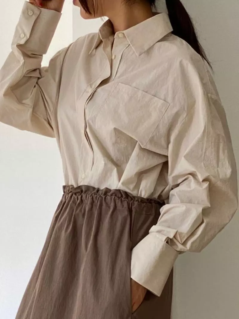 Browns - Korean Women Fashion - #restrostyle - Paul Shirt - 5
