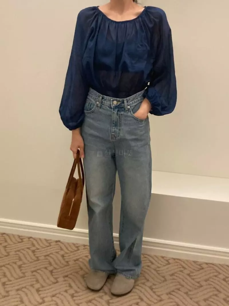 Browns - Korean Women Fashion - #shopsmall - Noang Shirring Blouse - 2