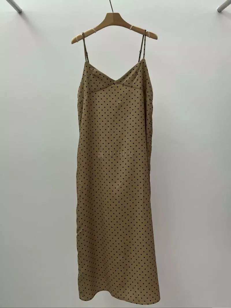 Browns - Korean Women Fashion - #thatsdarling - Dot Slim One-piece - 6