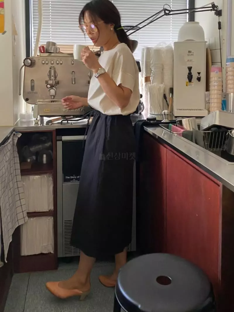 Browns - Korean Women Fashion - #thatsdarling - Page String Skirt - 7