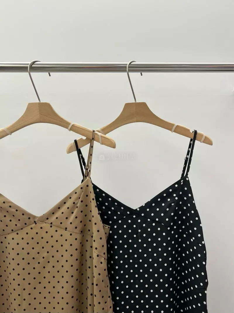 Browns - Korean Women Fashion - #vintagekidsstyle - Dot Slim One-piece