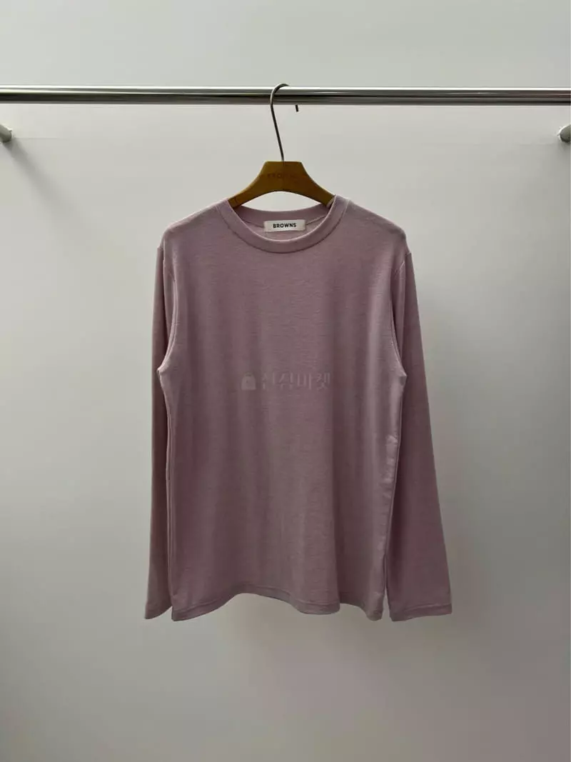 Browns - Korean Women Fashion - #womensfashion - All Round Tee - 5