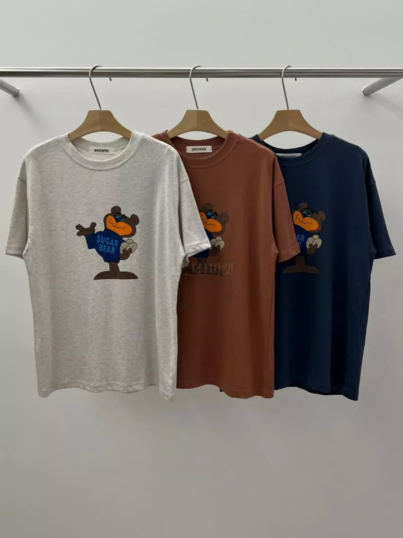 Browns - Korean Women Fashion - #womensfashion - Sugar Bear Tee - 12
