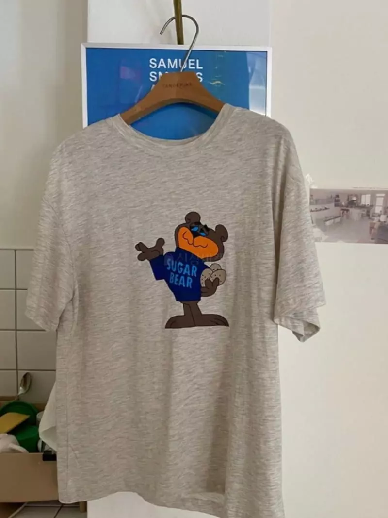 Browns - Korean Women Fashion - #momslook - Sugar Bear Tee - 4